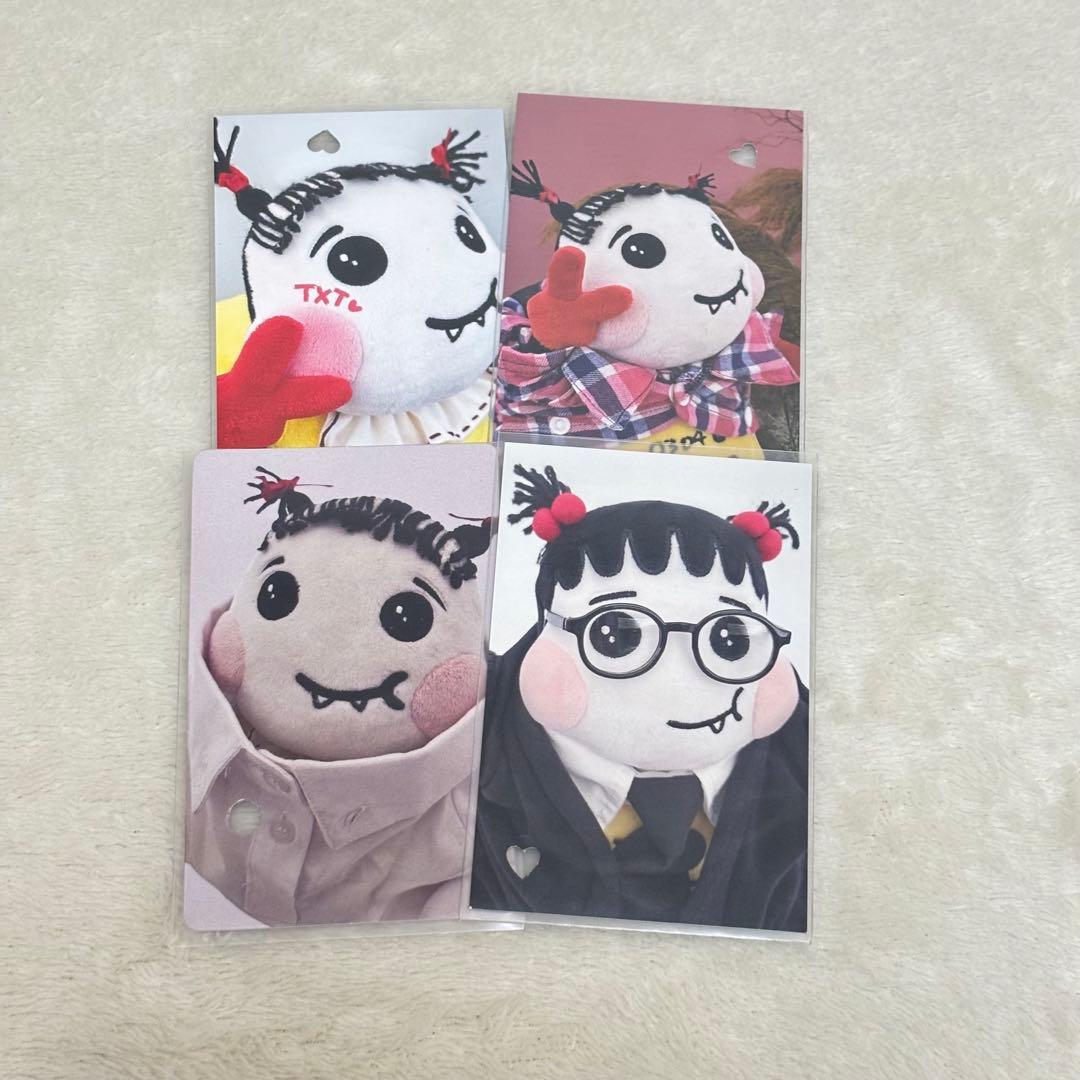 TXT プルバス トレカ 4枚