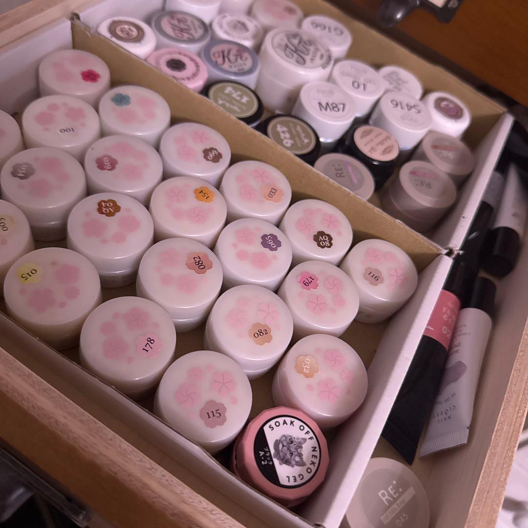 専用ネイルアート用品セット（グリッター・ストーン・ジェル）