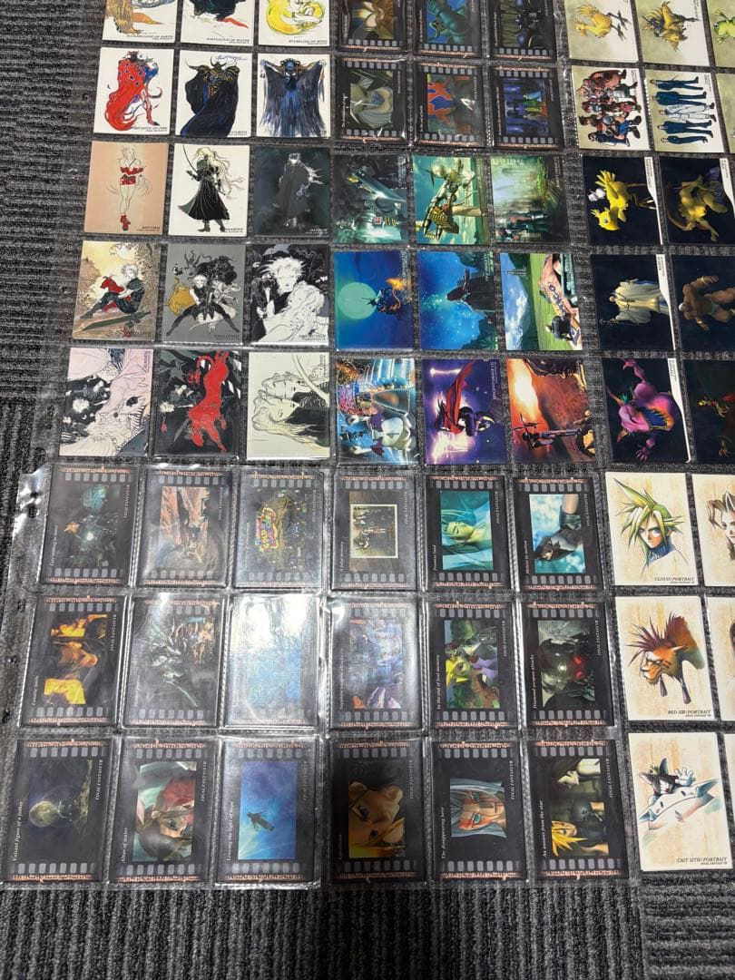 ファイナルファンタジーアートミュージアム1stエディション144枚コンプリート