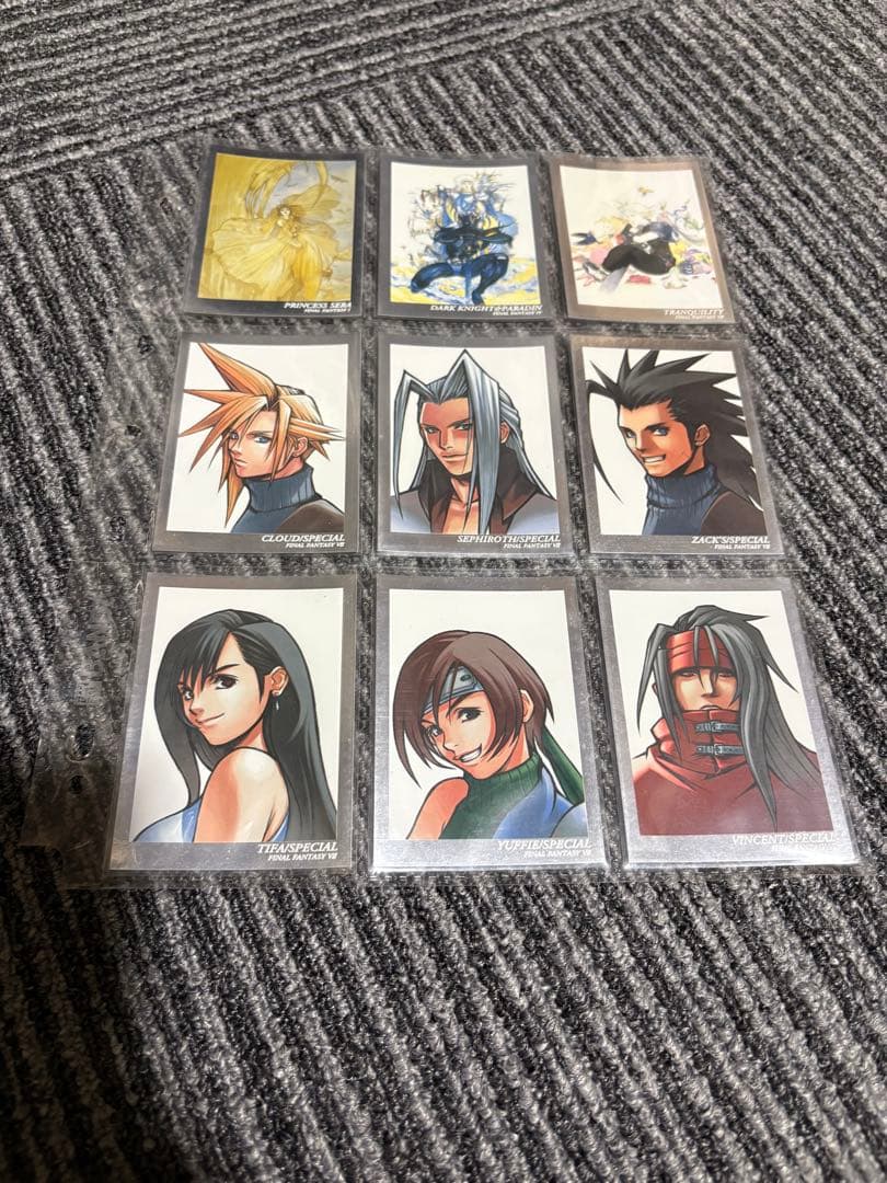 ファイナルファンタジーアートミュージアム1stエディション144枚コンプリート