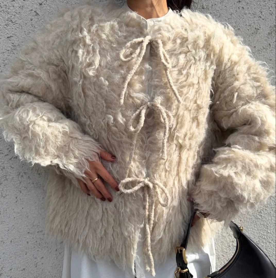 Trunc 88 ニットカーディガン アイボリー