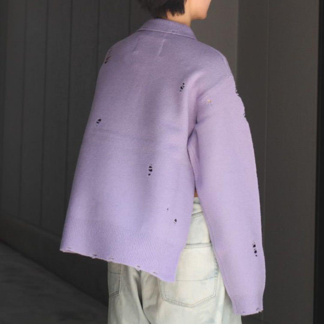 DAIRIKU Dress-Up-Dawn ポロシャツ 紫