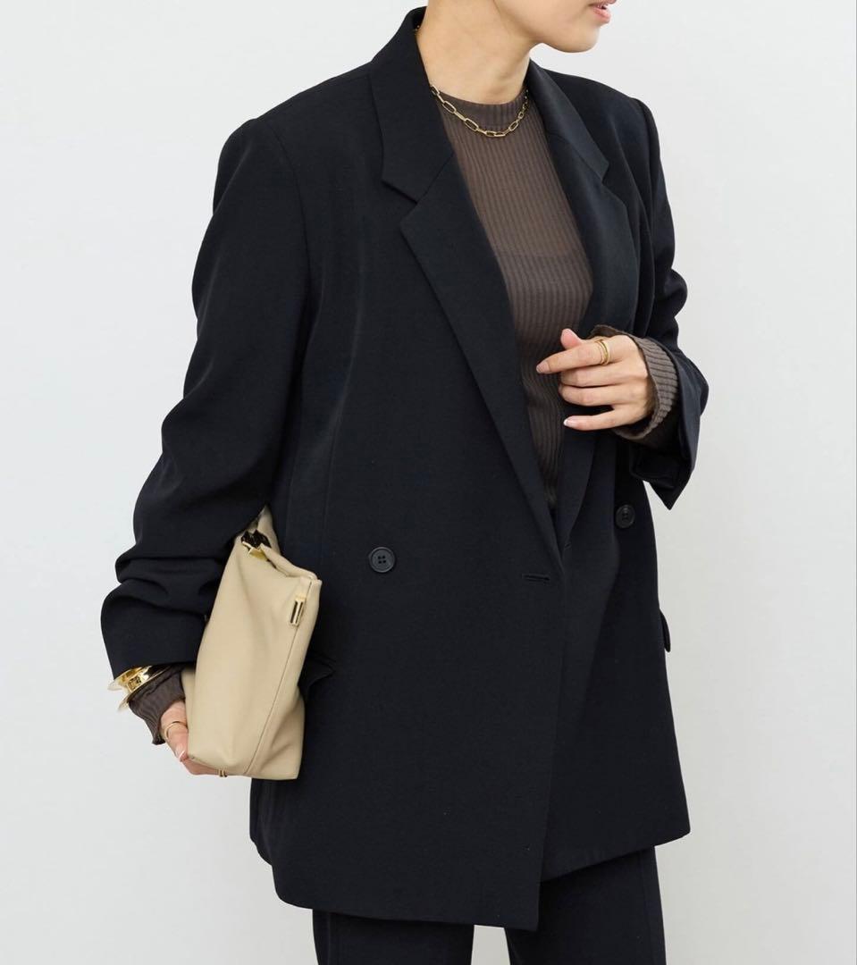 ドゥーズィエムクラス　ジャケット　黒