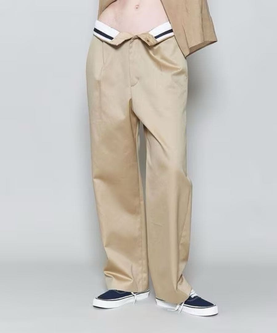 6(ROKU)＞コットン チノ パンツ　34 ロク