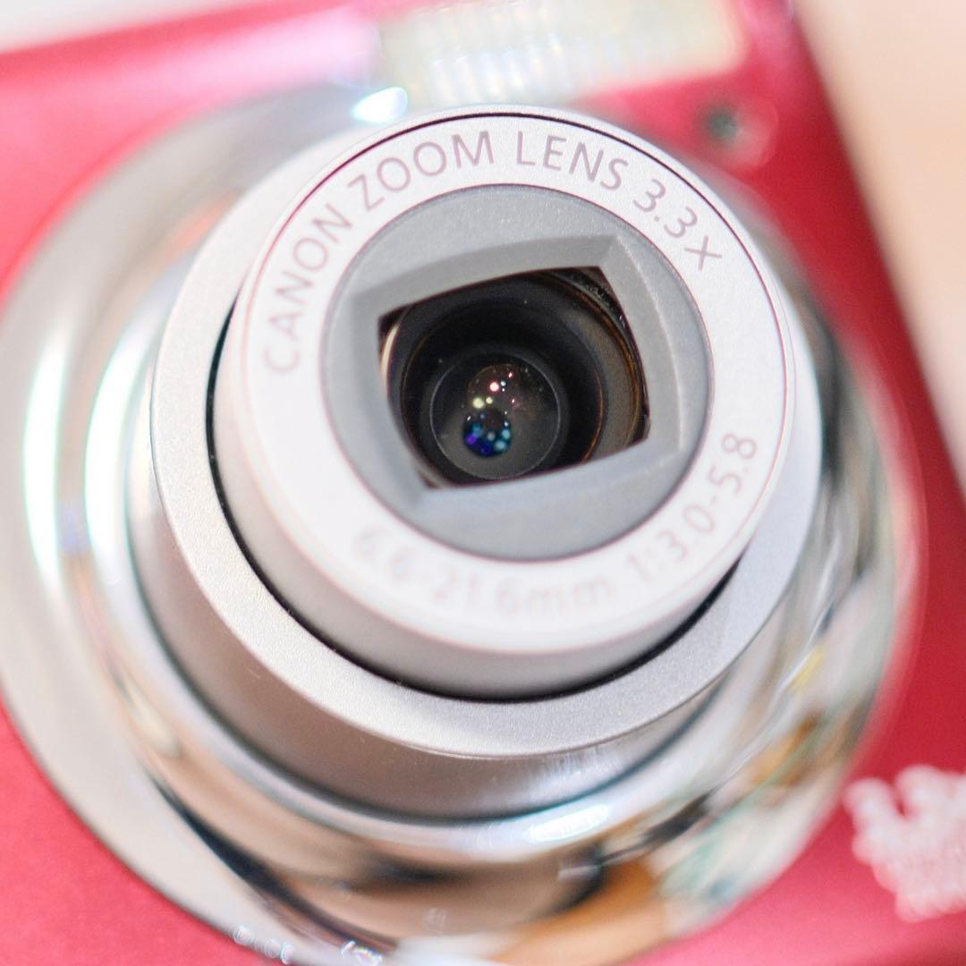 名機 動作品 平成レトロ CCD Canon PowerShot A480 赤