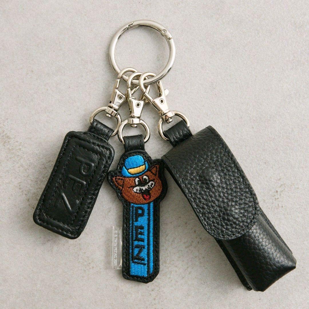 【新品】ear PAPILLONNER PEZ×ear 本革リップケースチャーム