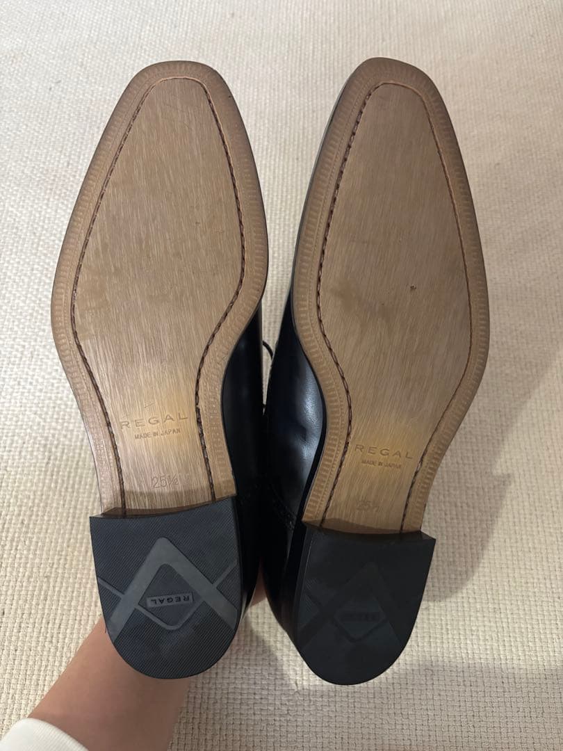 ☆1回短時間使用のみ☆ REGAL ストレートチップ　ビジネスシューズ