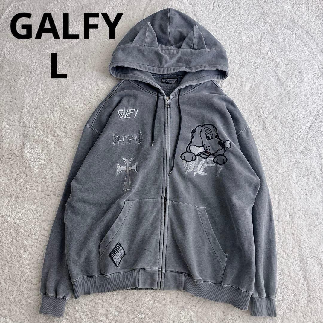 あっこ 　　GALFY 染め染めデスメタルにゃんにゃんパーカー ガルフィー