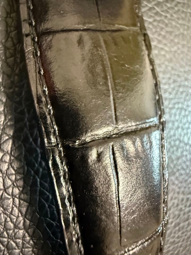 新品同様 GaGa MILANO　48MM　　レザー　ストラップ　替えベルト