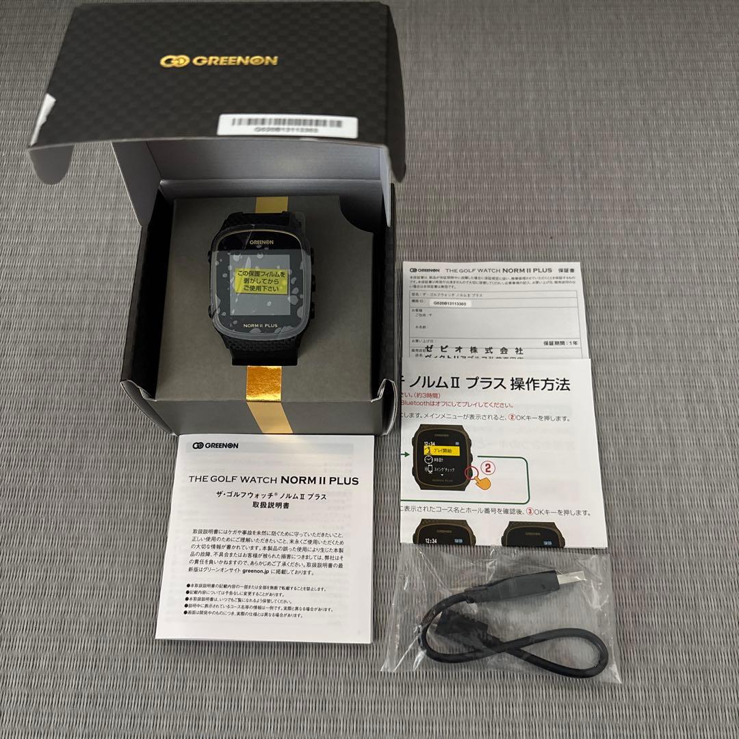 GREENON ゴルフウォッチ NORM II PLUS