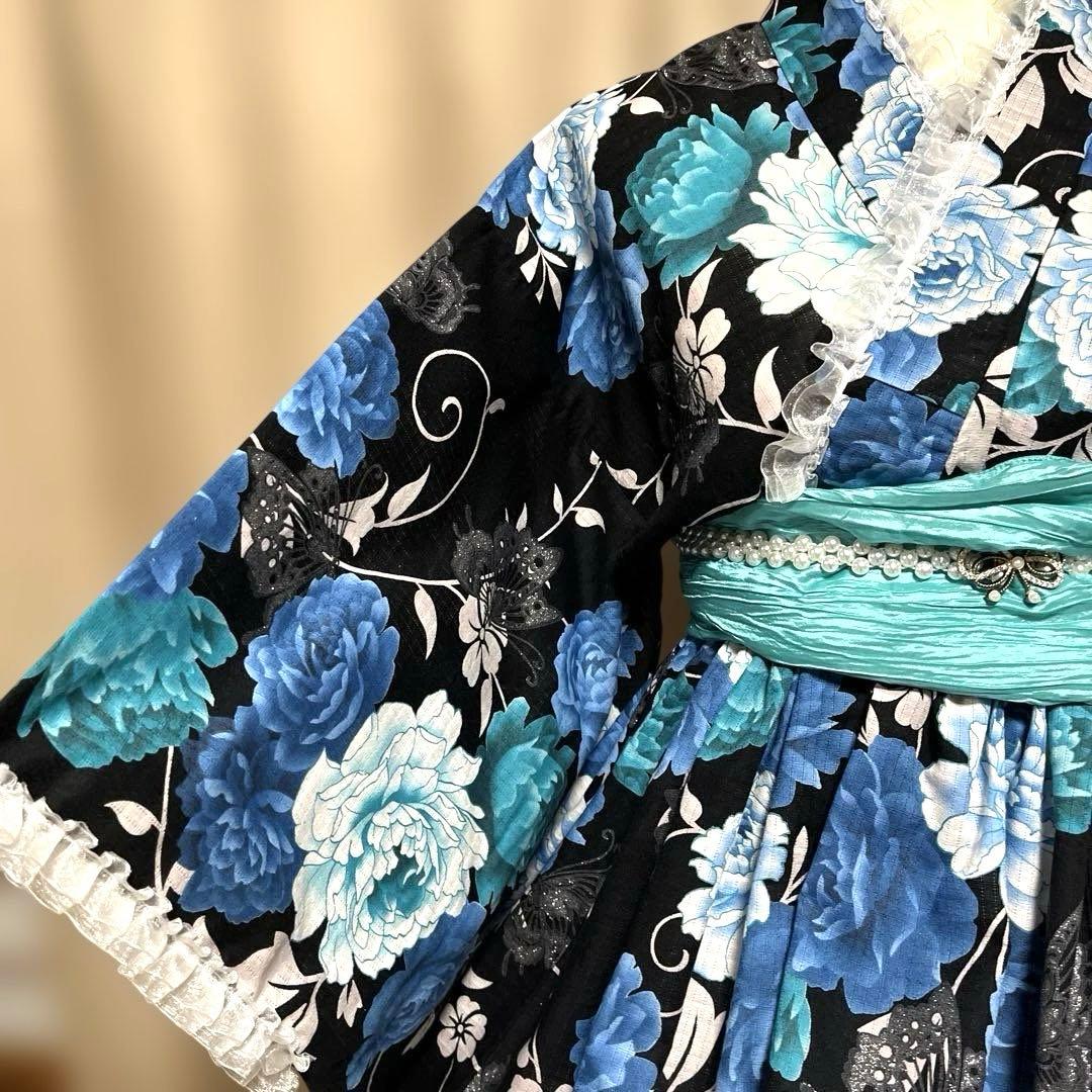 AD④ 浴衣　地雷系　量産型　ドレス　姫ギャル