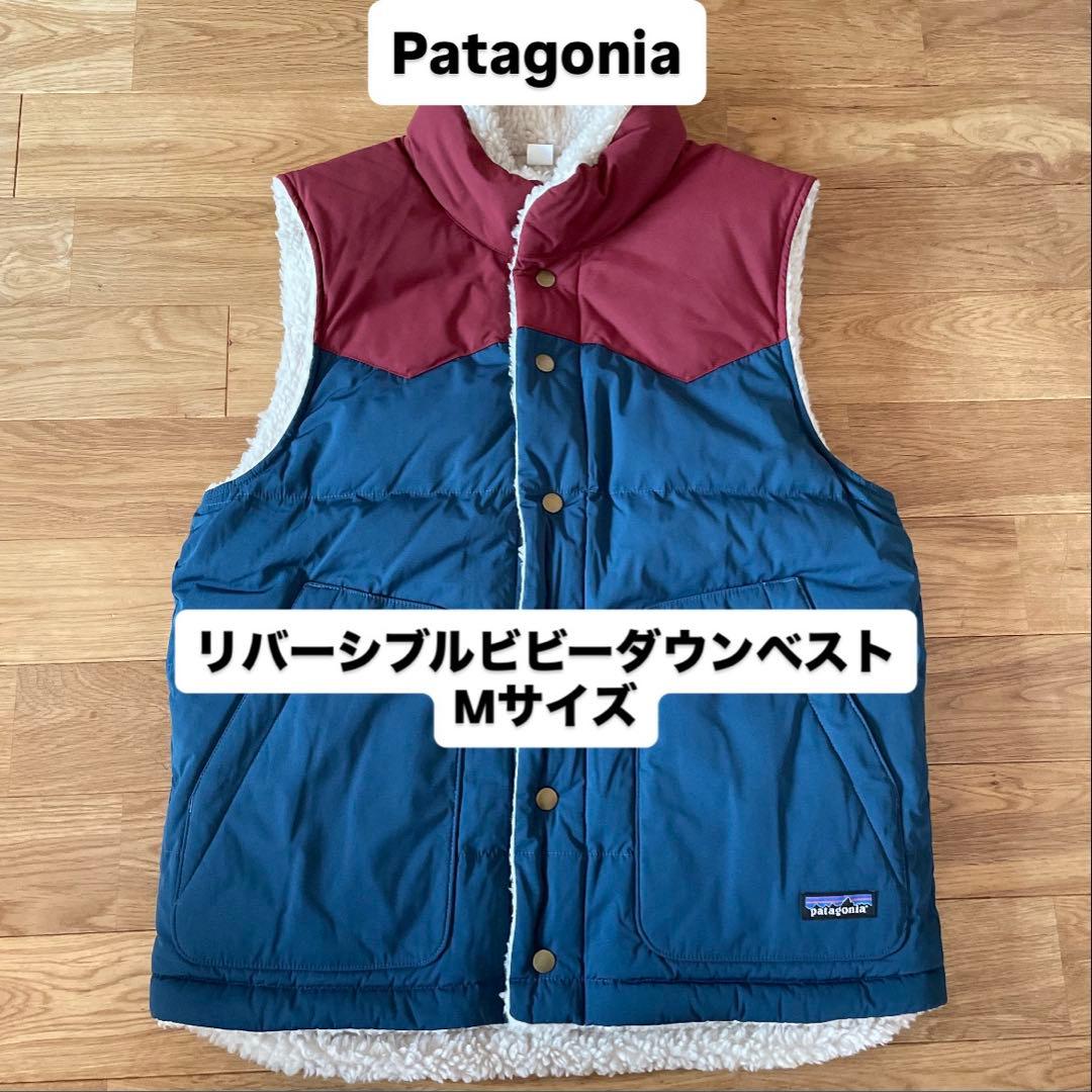 【新品未使用】Patagonia（パタゴニア）リバーシブル ビビー ダウンベスト