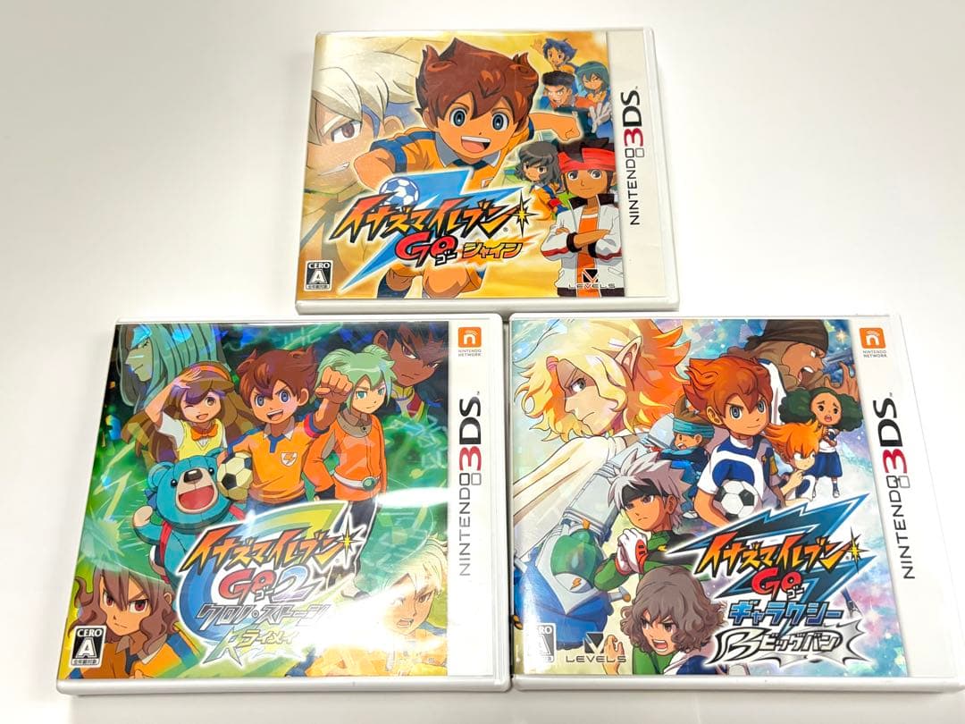 3DS イナズマイレブンGO シャイン GO2 ライメイGO3 ビッグバン