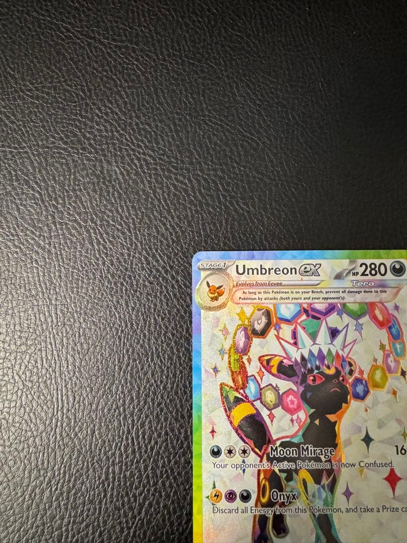 ブラッキーex＆エーフィex 海外限定 プロモ　テラスタルフェスex