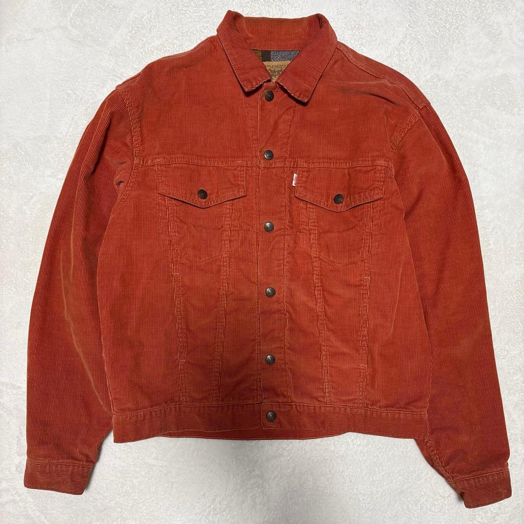 リーバイス　コーデュロイジャケット　オレンジ　70652-1579 サイズ　L