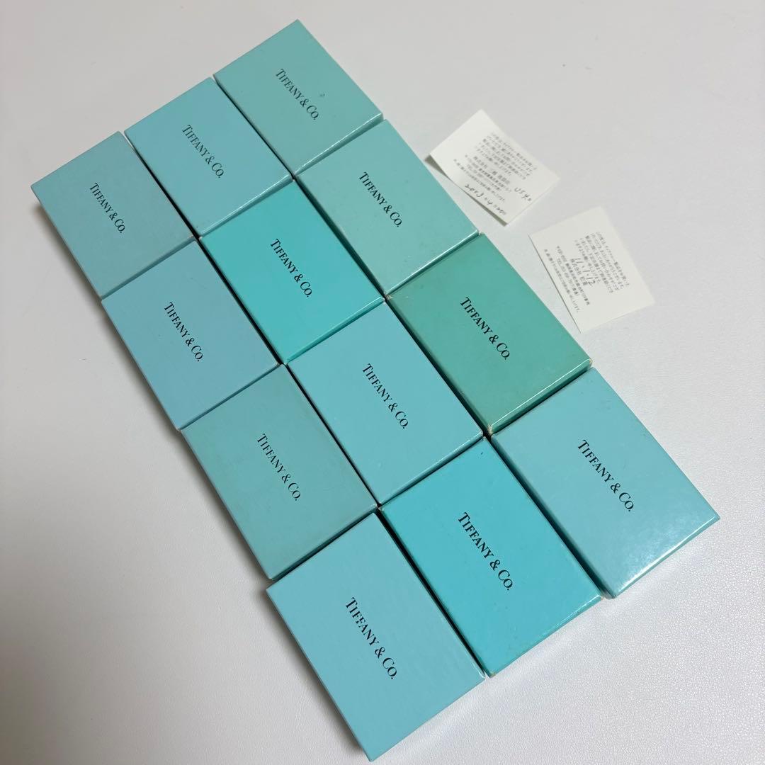 ティファニー　旧型　巾着袋　空箱　12個セット　アクセサリー入れ　ミニサイズ