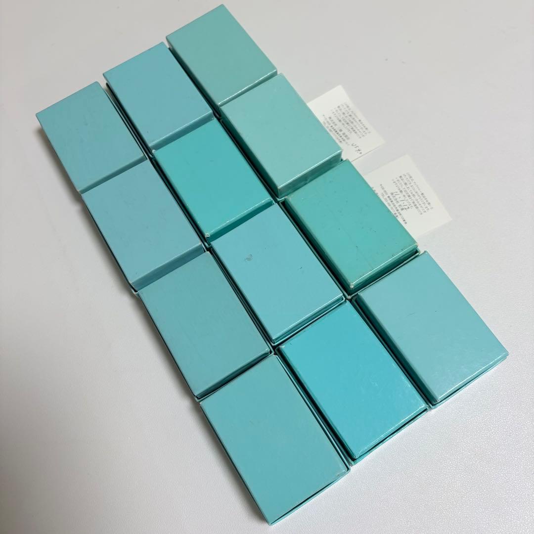 ティファニー　旧型　巾着袋　空箱　12個セット　アクセサリー入れ　ミニサイズ