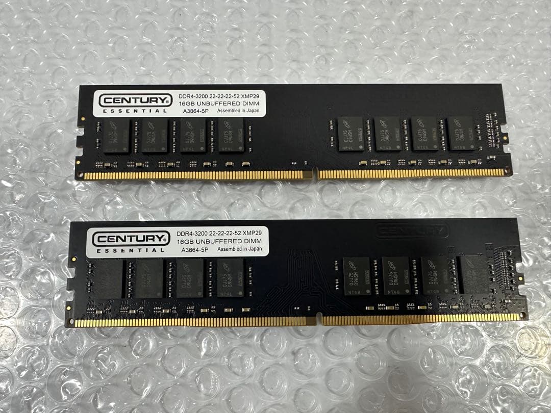 CENTURY DDR4-3200 32GB（16GB×2枚 ）メモリ