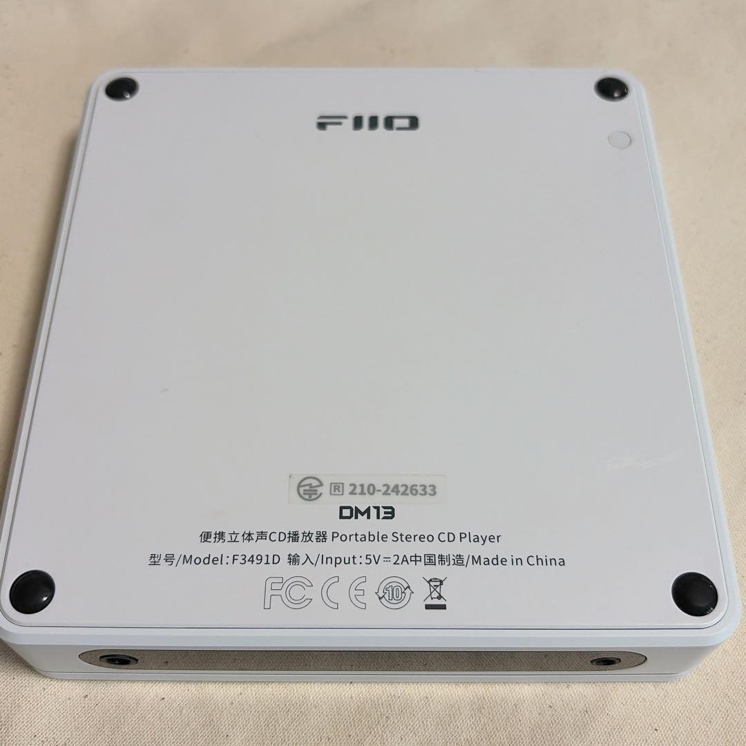 FiiO DM13 BT ポータブルCDプレーヤー 本体のみ 透明