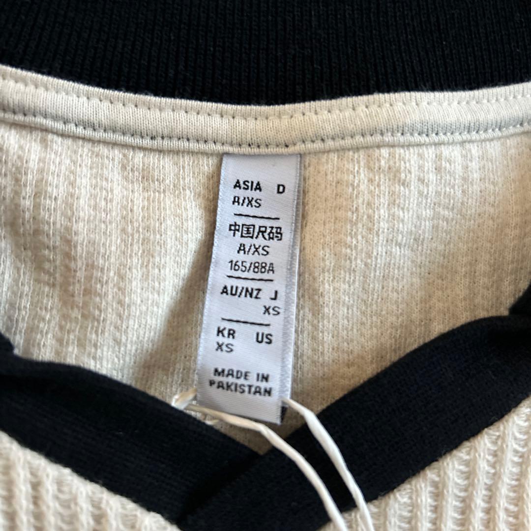 adidas ワッフルポロシャツ