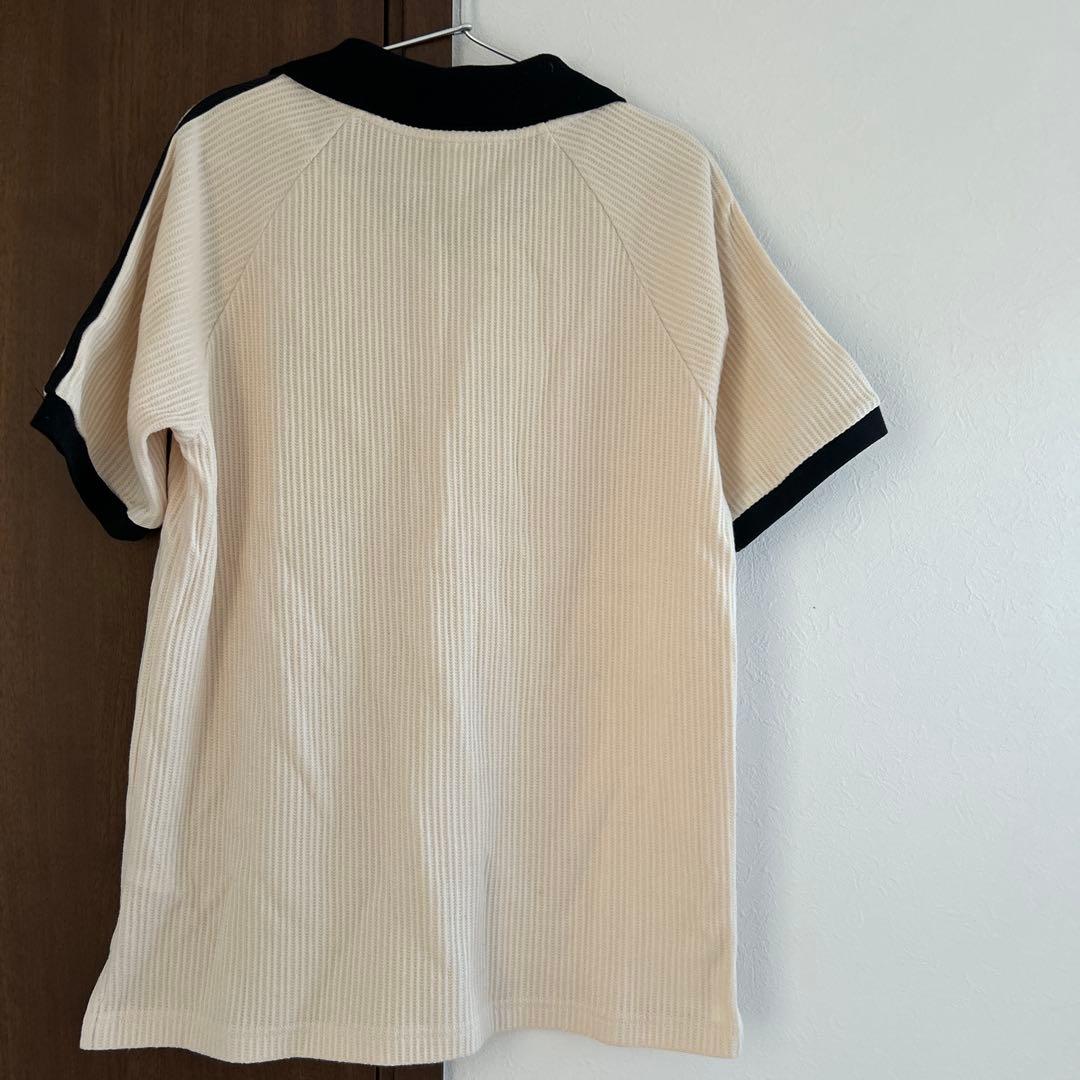 adidas ワッフルポロシャツ