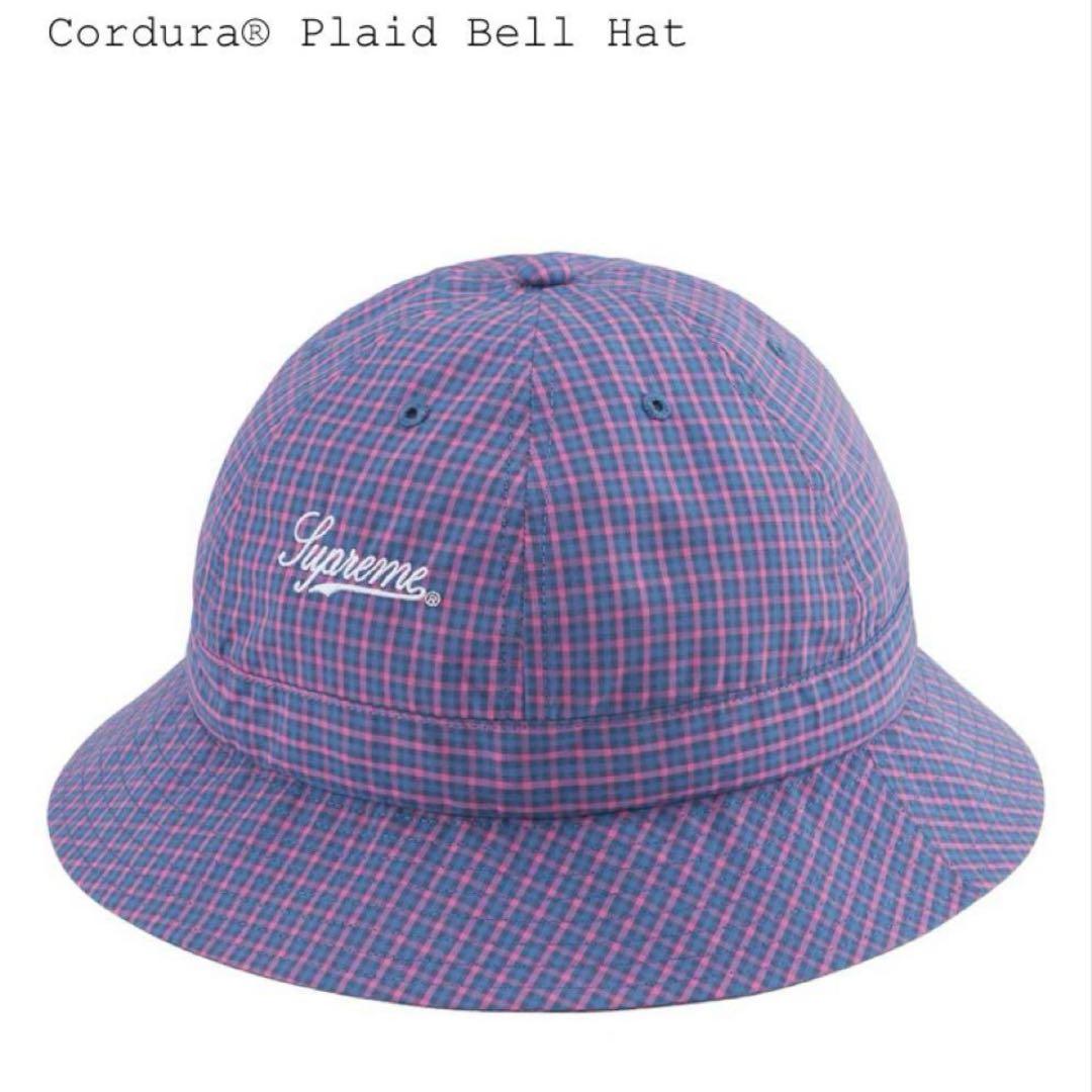 り*う様 Supreme Cordura® Plaid Bell Hat ブルー