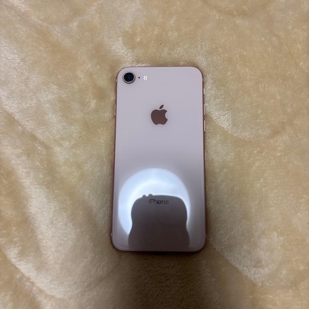 iPhone8 64GB◾︎SIMロックなし ◾︎画面割れあり ピンクゴールド