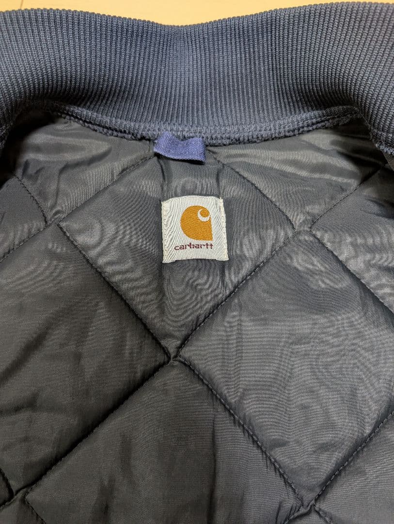 超スペシャル 90s ヴィンテージ カーハート ベスト XL ネイビーブルー