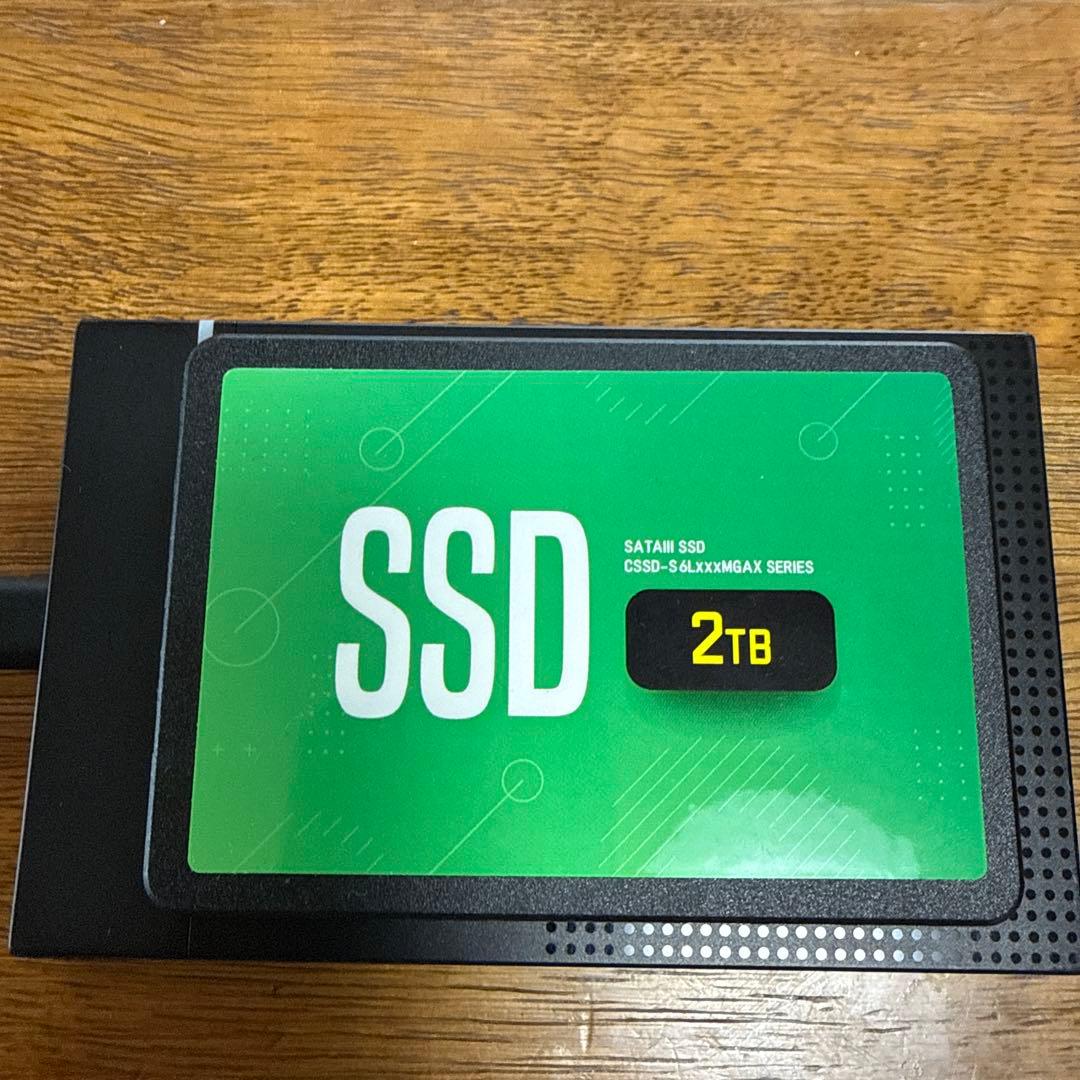 外付けハードディスク・ドライブ MGAX 2TB SSD CSSD-S6L2TMGAX