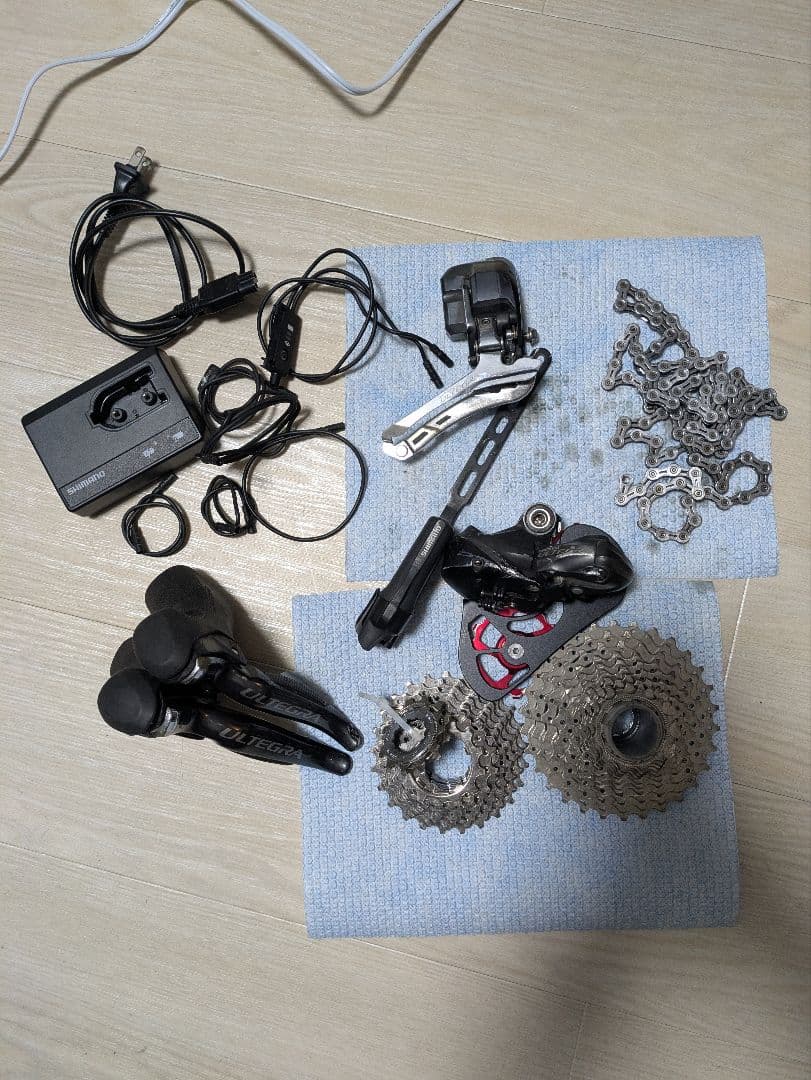 アルテグラ6770系 di2　10速グループセット