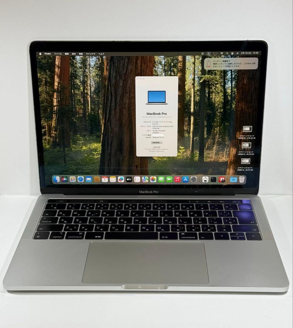 MacBook本体 Apple MacBook Pro 13 2019 i5/16GB/500GB