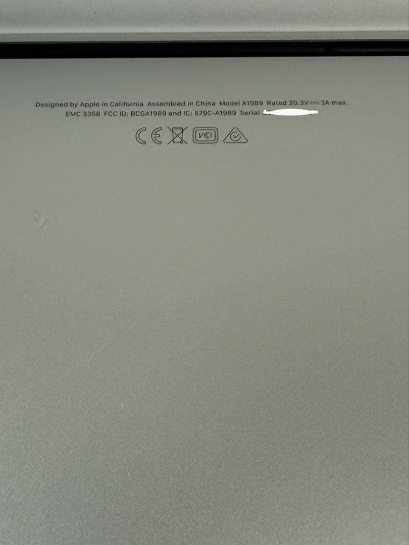 MacBook本体 Apple MacBook Pro 13 2019 i5/16GB/500GB