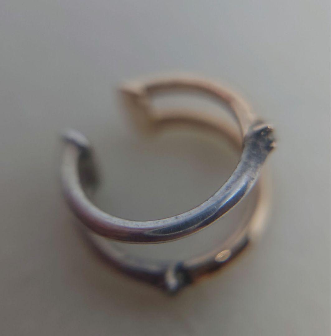 mel　アガット　イヤーカフ　コンビ