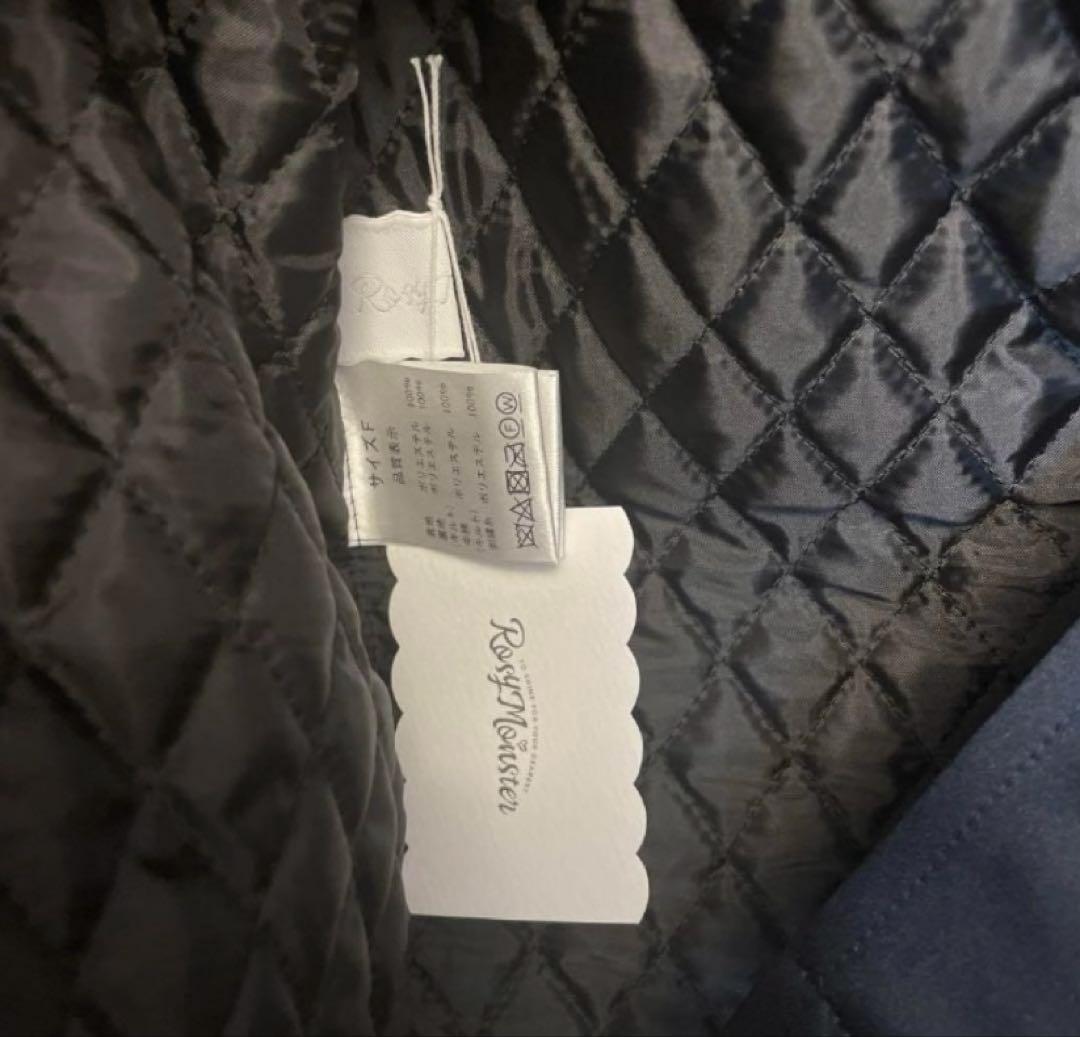 新品 rosymonster frifri cocoon satin coat