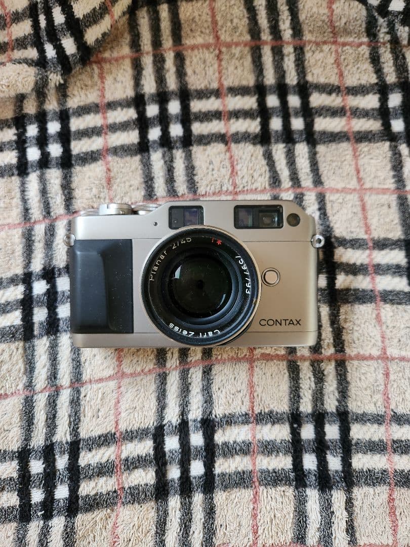 CONTAX G1 シルバー Carl Zeiss 46mm f/2.8/90
