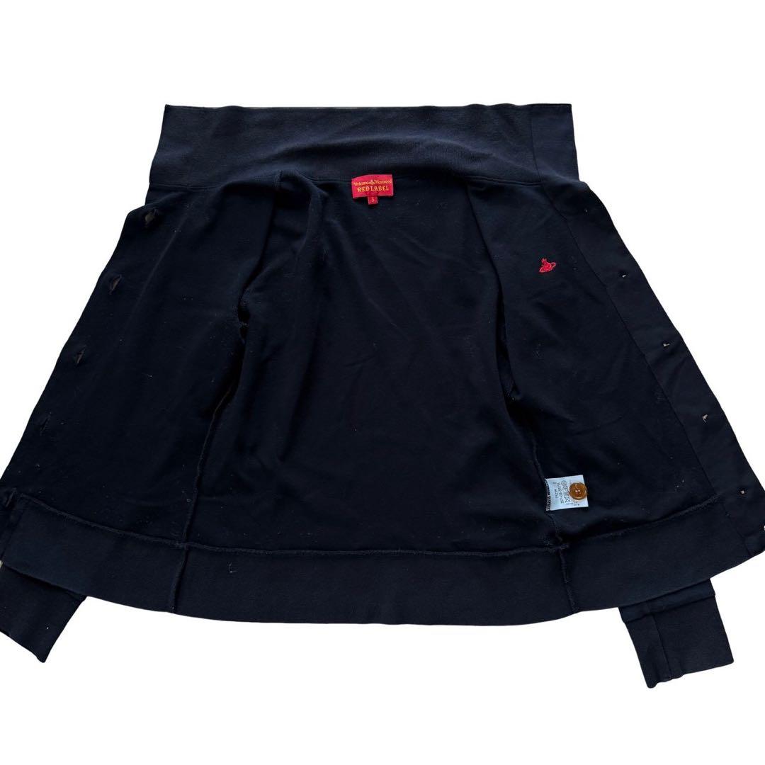 ヴィヴィアンウエストウッドレッドレーベル ジャケット オーブ刺繍 ブラック 3