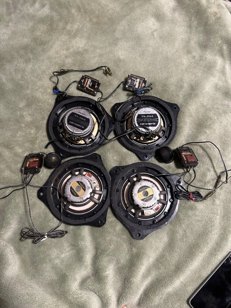 4ウェイスピーカーセット 約6.5インチ