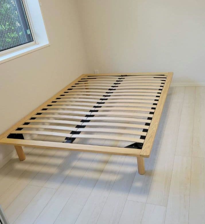 【無印良品】ベッドフレーム　ダブル　オーク材