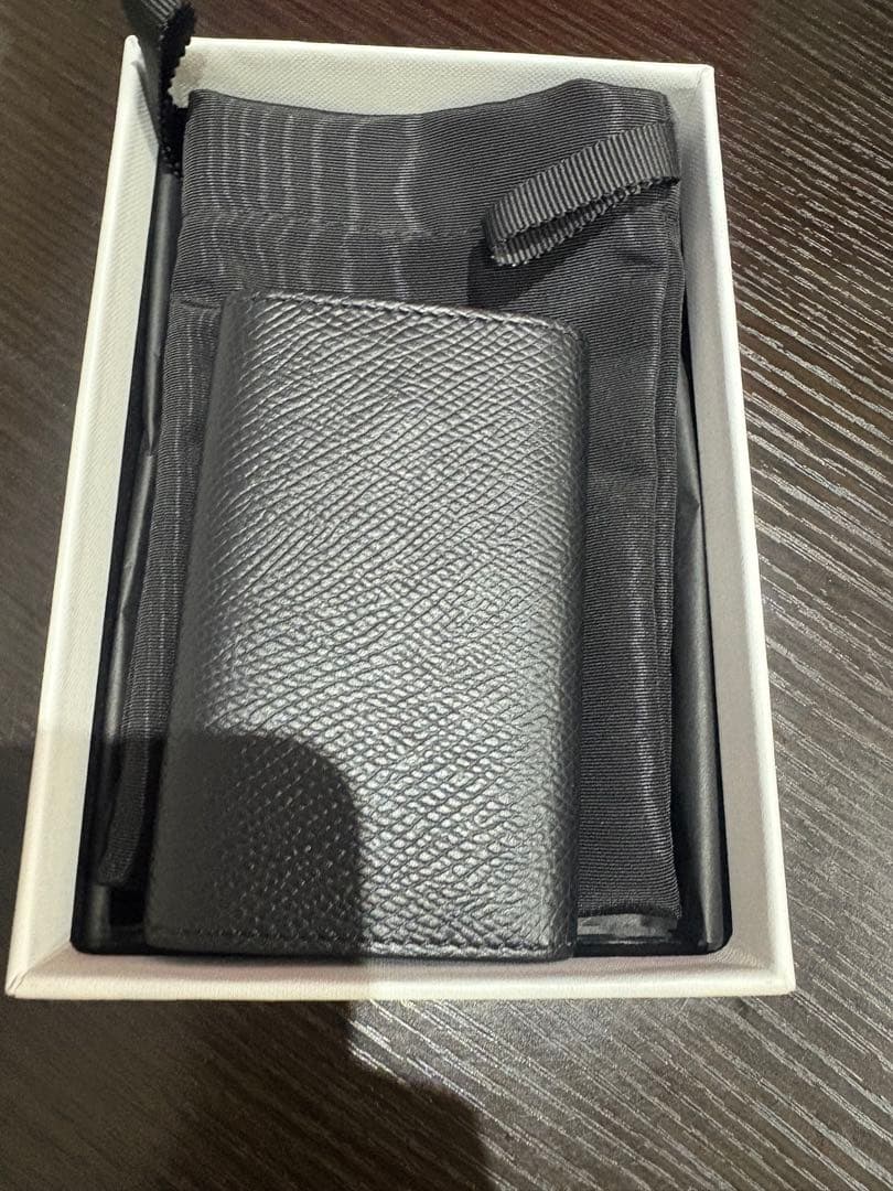 K*様 CELINE ブラックレザー キーケース