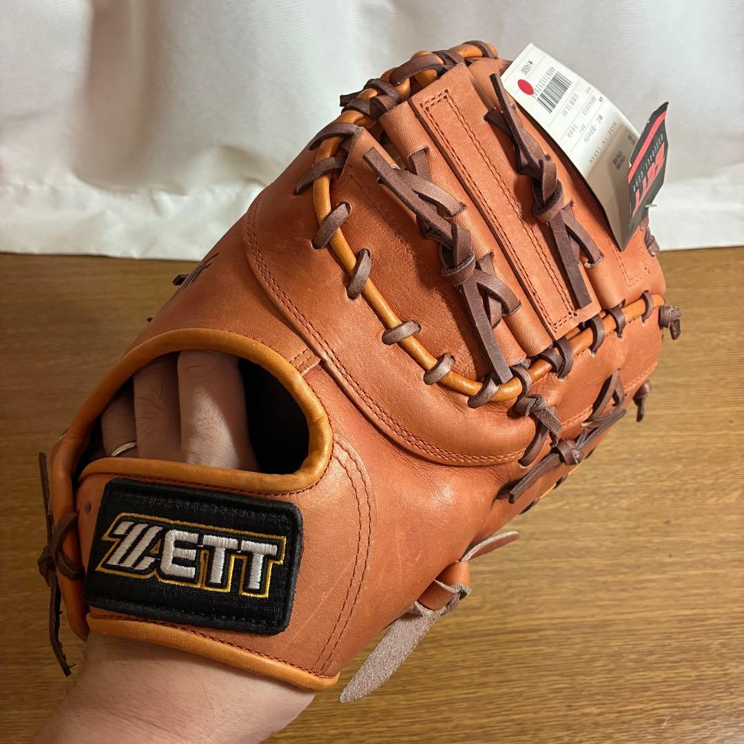 ZETT 一般軟式 ファーストミット 新品未使用 日本製