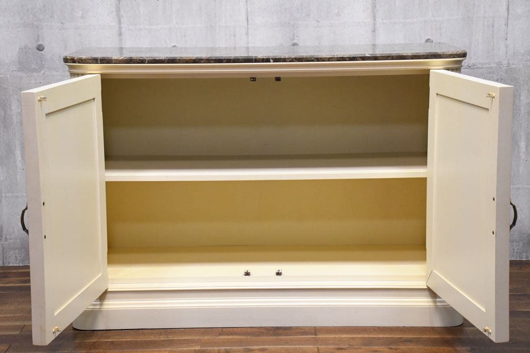 EGC75 アメリカ高級家具 センチュリーファニチャー 大理石 サイドボード