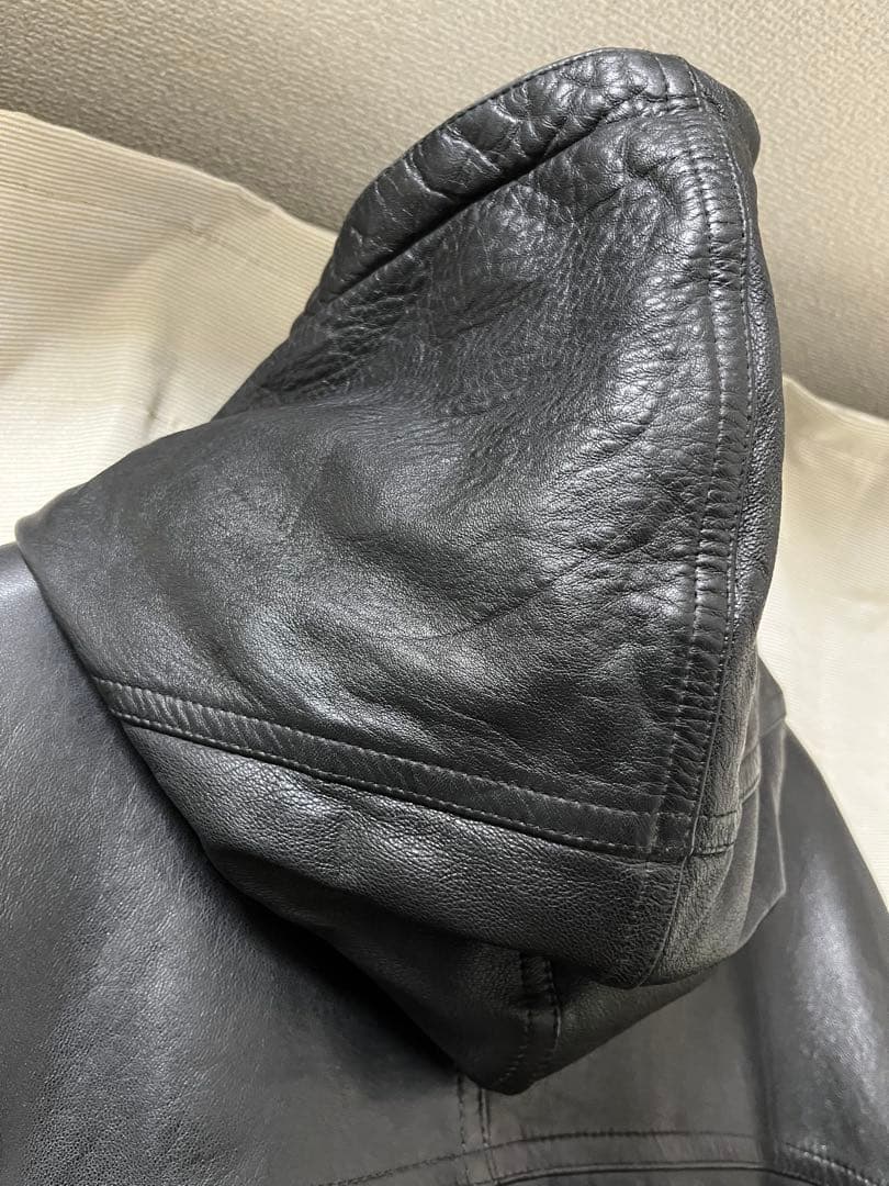 【フランス製】 SERAPHIN レザー モッズコート 50 90's