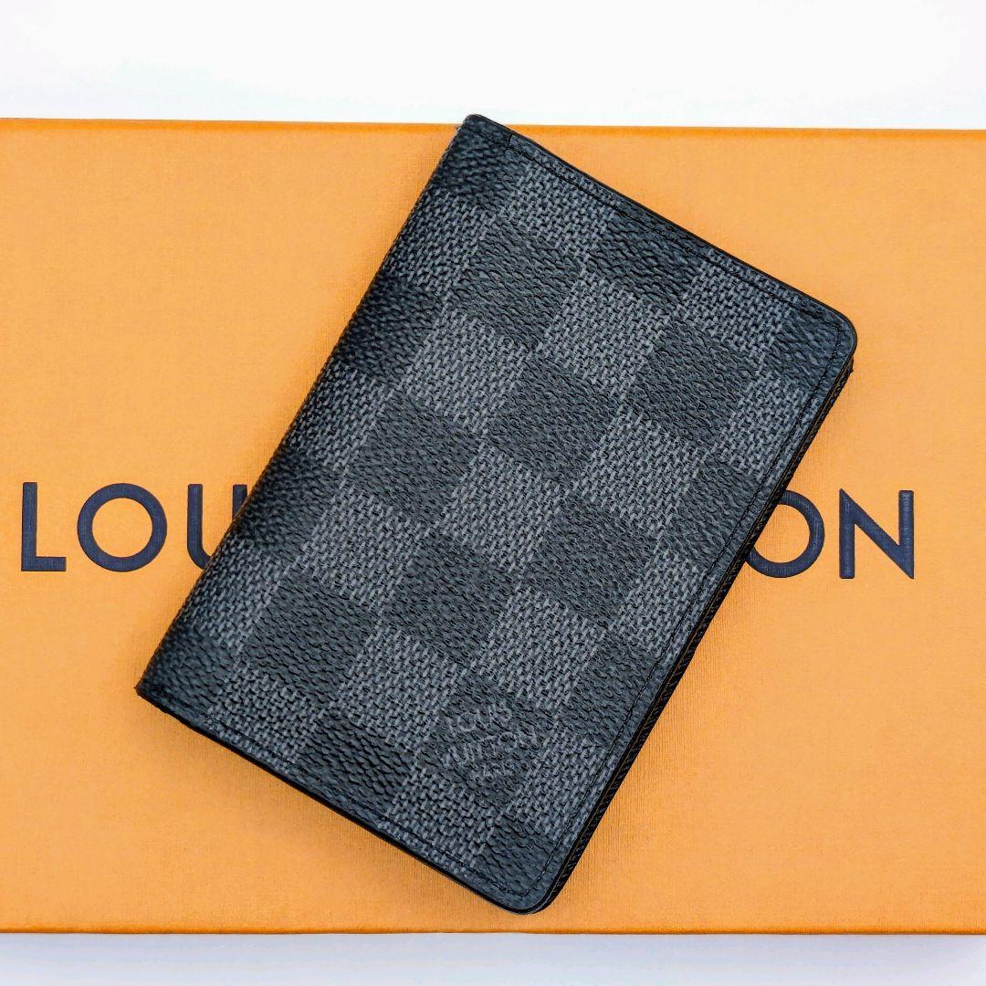 美品✨ルイヴィトン 名刺入れ ダミエグラフィット オーガナイザードゥポッシュ