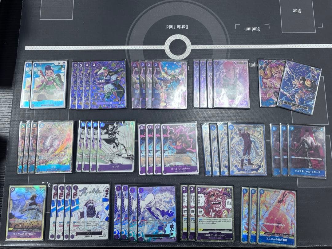 青紫ルフィ　フルパラ　パラレル　デッキ