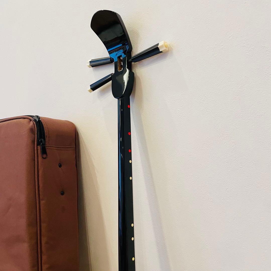 三線 沖縄 初心者セット 人工皮 ケース 爪 教本 set 三味線　送料込