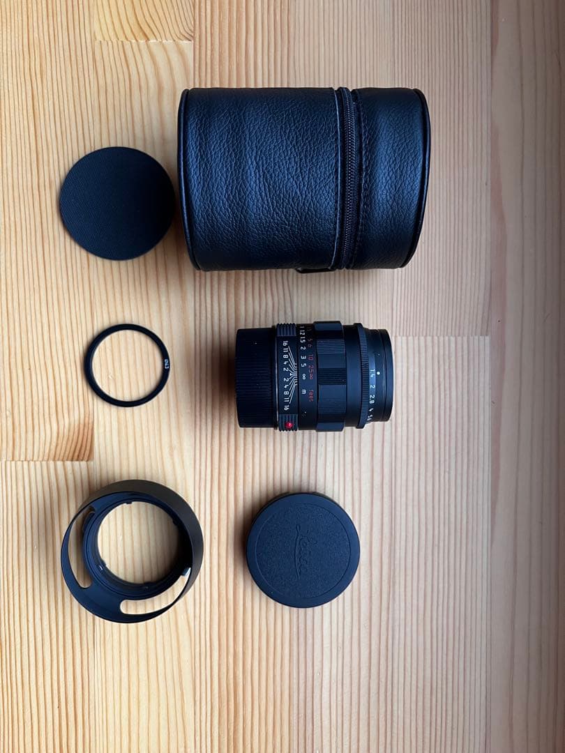 レンズ(単焦点) Leica Summilux 50mm f1.4 Black Chrome