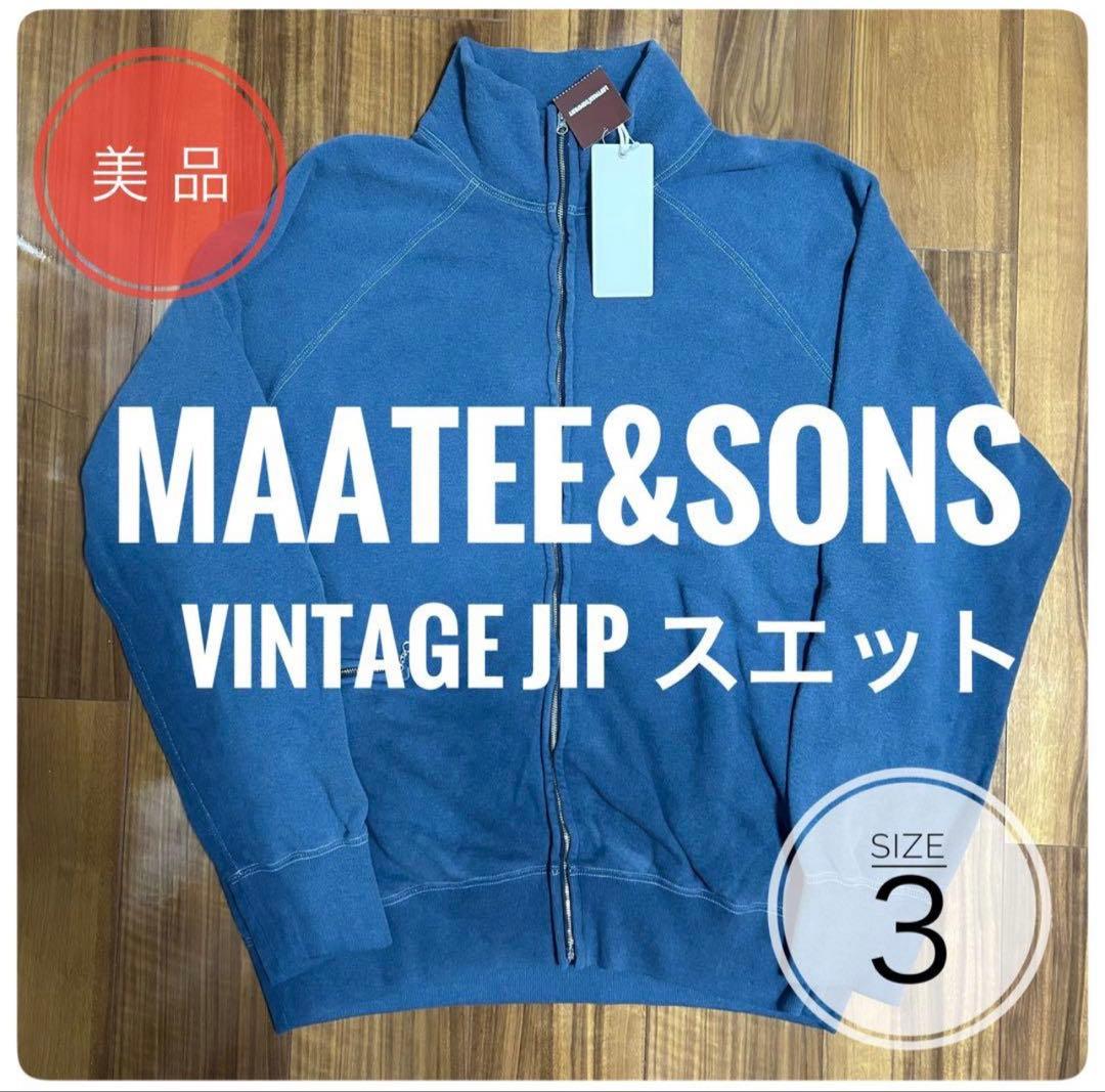 【美品】MAATEE&SONS Vintage Jip スエット size 3