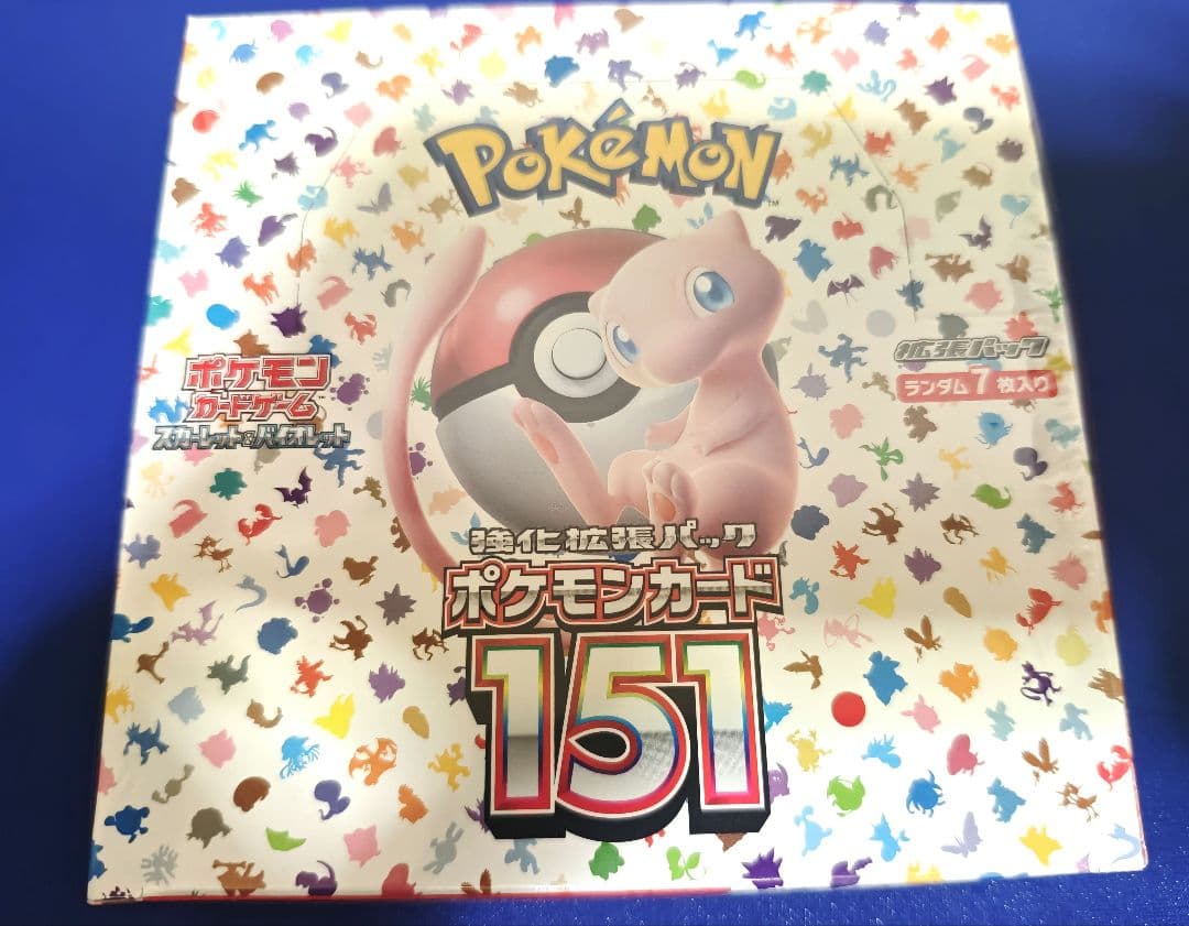 ポケモンカード151 シュリンク付きボックス1BOX