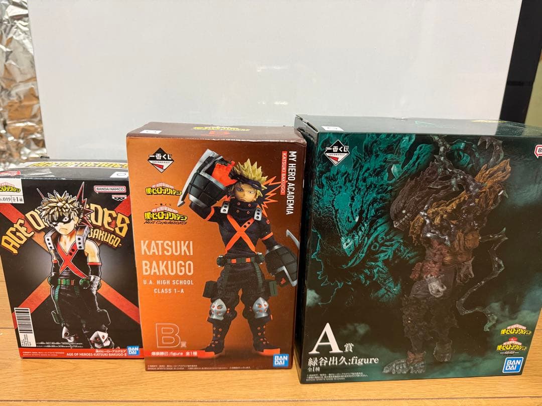 僕のヒーローアカデミア フィギュア 一番くじ プライズ セット