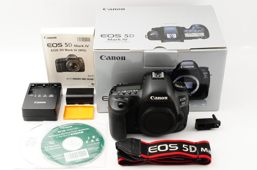 [美品 箱付き] キャノン Canon EOS 5D Mark lV ボディ